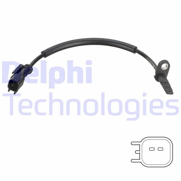 DELPHI SS20779 ÖN ABS KABLOSU CUSTOM 12> TRANSIT V-363 14> TEK TEKER BK212B372AC-1763975 - 1