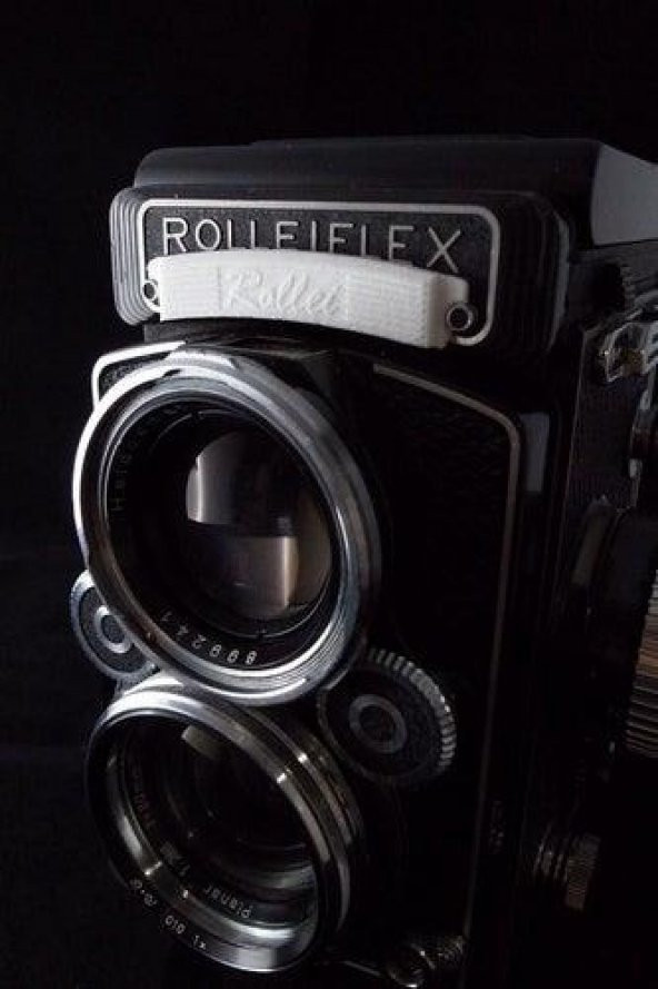 Rolleiflex 3.5E / F 2.8C / D / E / F İçin Metre Kapak Plastik Aparat - 1