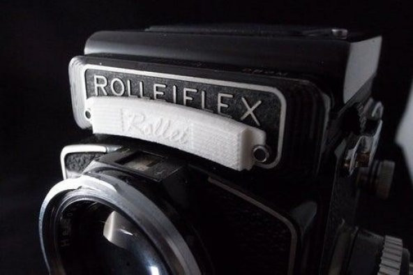 Rolleiflex 3.5E / F 2.8C / D / E / F İçin Metre Kapak Plastik Aparat - 4