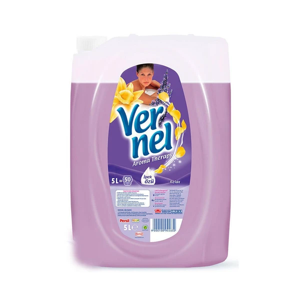 Vernel Çamaşır Yumuşatıcı 5 Lt Relax ve Gülün Büyüsü 2 li - 3