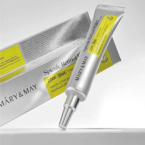 Mary & May Spicule Retinol PDRN İçeren Yaşlanma Karşıtı Bakım Kremi 15 g - Resim 3