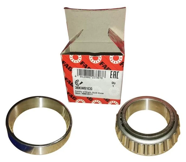 FAG 38KW01CG ÖN TEKER RULMANI HYUNDAI ACCENT 1.3L 1.5L 4G13 4G15 95-00 / EXCEL 1.5L 4G15 89-94 / MITSUBISHI LANCER 1.5L 4G15 87-94 5172021100-5172022000-MB349416 ürün görseli