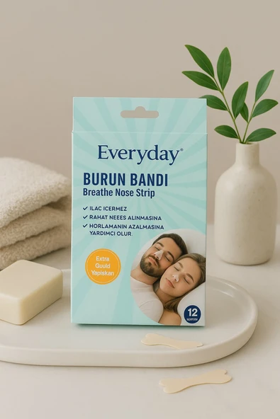 EVERYDAY Yetişkin Burun Bandı 12'li ürün görseli 1