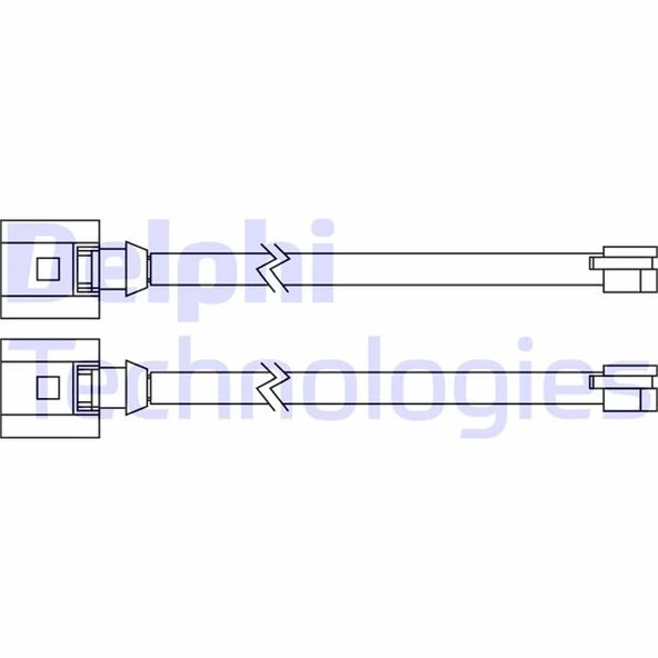 DELPHI LZ0255 FREN İKAZ KABLOSU ÖN PORSCHE CAYENNE; VW TOUAREG 05/10 ürün görseli 1