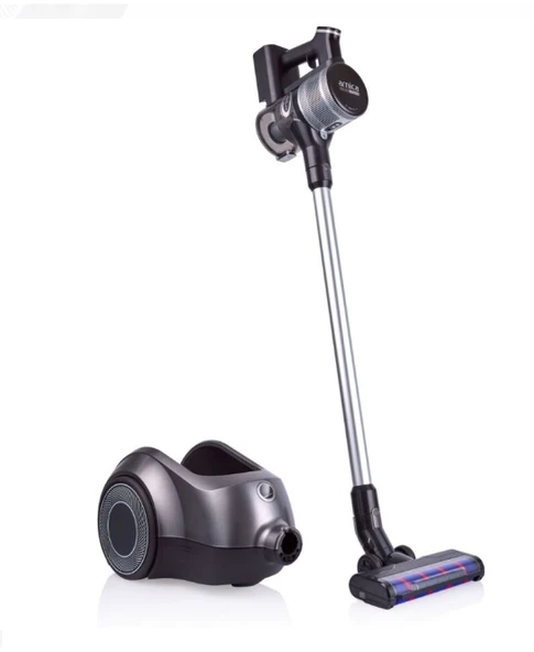 ARNİCA SOLARA HYBRİD ET13480-2İN1 KABLOSUZ SÜPÜRGE SETİ 400W ÇİFT BATARYALI-3 TURBO BAŞLIKLI - Resim 6