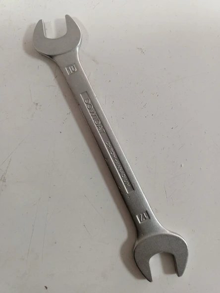 İki Ağız, Çatal Ağız Anahtar 16x17 No, 1 Adet - Resim 2