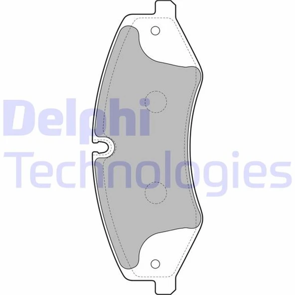 DELPHI LP2176 FREN BALATASI ON LAND ROVER DEFENDER L663 L319 L462 RANGE ROVER L322 L405 L320 L494 L560 LR021253 ürün görseli 1