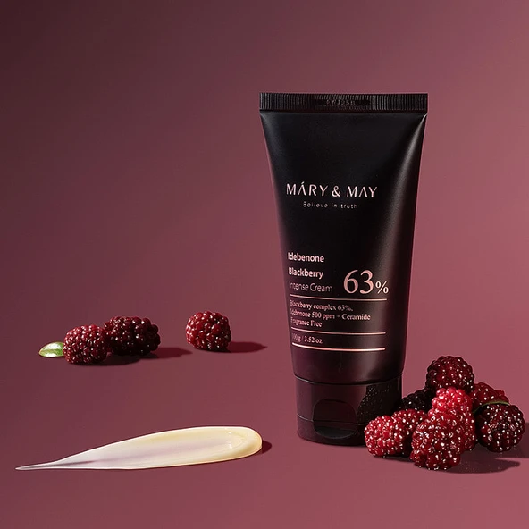 Mary & May Idebenone+Blackberry İçeren Cilt Sıkılaştırıcı ve Kırışıklık Karşıtı Nemlendirici Krem 100 g - 2
