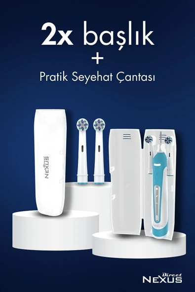 DİRECT NEXUS Şarj Edilebilir Elektrikli Diş Fırçası - Resim 5