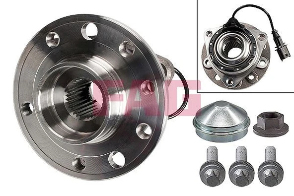 FAG 713644090 ÖN TEKER PORYASI RULMANLI VECTRA C 02 > SIGNUM 03> 93186387-1603243-1603294-93175327 ürün görseli 1