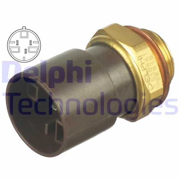 DELPHI TS10341 FAN MÜŞÜRÜ KLİMA VECTRA A ASTRA F OMEGA B CALIBRA CORSA B 105 C. ila 100 C 90376209-1846325 ürün görseli 1