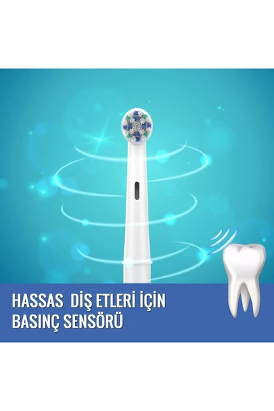 DİRECT NEXUS Elektrikli Diş Fırçası Yedek Başlığı 4'lü (oral-b Uyumlu ) Medıum Orta Sertlik - Resim 3