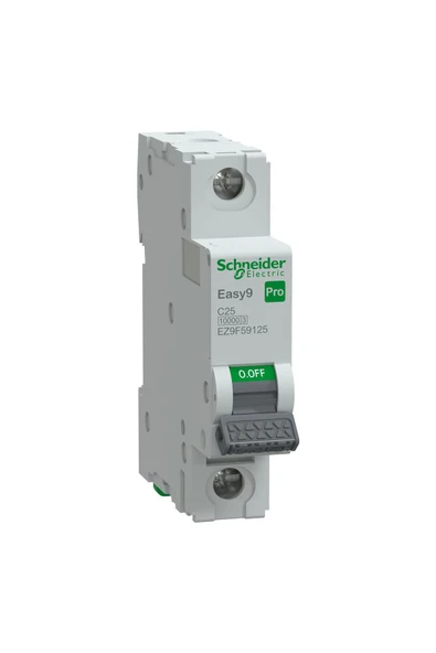 Schneider Electric EZ9F59125 1X25A 10kA C Otomatik Sigorta Easy9 Pro ürün görseli 1