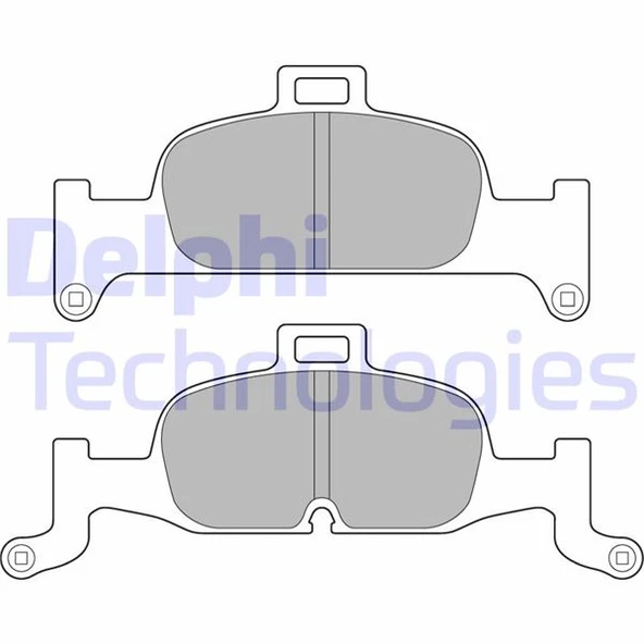DELPHI LP3239 FREN BALATASI ON A4 1.4 TFSI-A4 1.4 TFSI Avant-A4 2.0 TDI-A4 2.0 TDI Avant-A4 2.0 TDI 8W0698151AC-8W0698151AD-8W0698151AQ ürün görseli 1