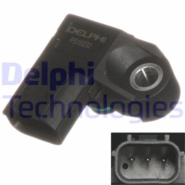 DELPHI PS10232-12B1 EMME MANİFOLD SENSÖRÜ MAP SENSÖRÜ HONDA CIVIC R16A2 R16B2 R18A2 FD6 FB7 FK2 FD1 FD7 FC5 05-22 / AC CORD 2.0L R20A3 CU1 08-> / CITY. JAZZ 1.4L L13Z1 GM1 GE6 GG6 08-> / CRV 2.0L R20A ürün görseli 1