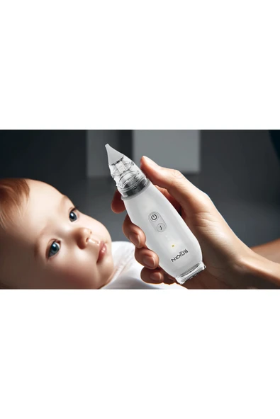 DİRECT NEXUS Elektrikli Bebek Burun Aspiratörü Küçük Çocuklar Için Güvenli Ve Etkili Burun Emici - 6