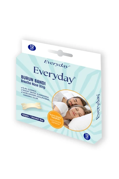EVERYDAY Yetişkin Burun Bandı 12'li - Resim 3