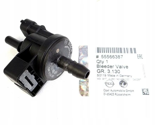 GM 55566387 YAKIT DEPO HAVALANDIRMA BUHARLAŞMA VALFİ 1.4 ASTRA J-CORSA D-CRUZE-MERIVA A14NET-B14NET KANİSTER VALFİ 55566387-807010 ürün görseli