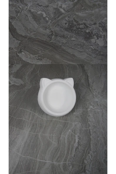 Beton Mama Kabı Kedi Köpek Mama Kabı - 4