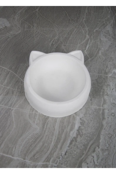 Beton Mama Kabı Kedi Köpek Mama Kabı - 3