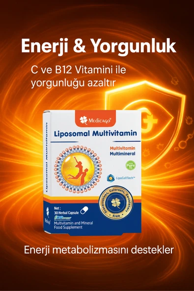 MEDİCAGO Liposomal Multivitamin 30 Kapsül - 3