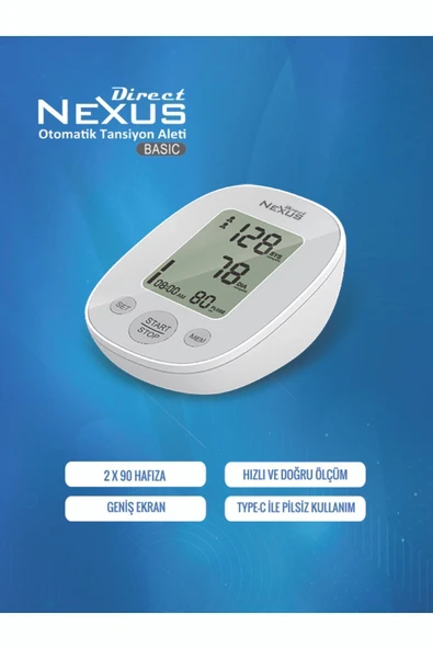 Direct Nexus Otomatik Tansiyon Aleti Basıc - Resim 2