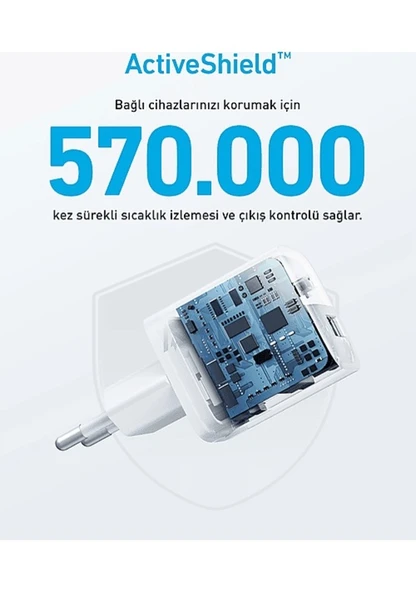 Anker 323 A2331 33 W Hızlı Şarj Adaptörü - TEŞHİR - 2