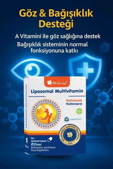 MEDİCAGO Liposomal Multivitamin 30 Kapsül - 2