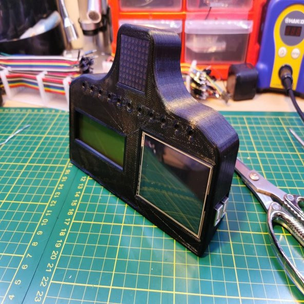 Sim Yarışı Dashboard ( Simhub + İracing Pitboard) Plastik Aparat - 3