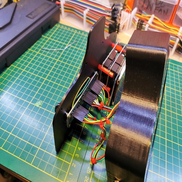 Sim Yarışı Dashboard ( Simhub + İracing Pitboard) Plastik Aparat - 12