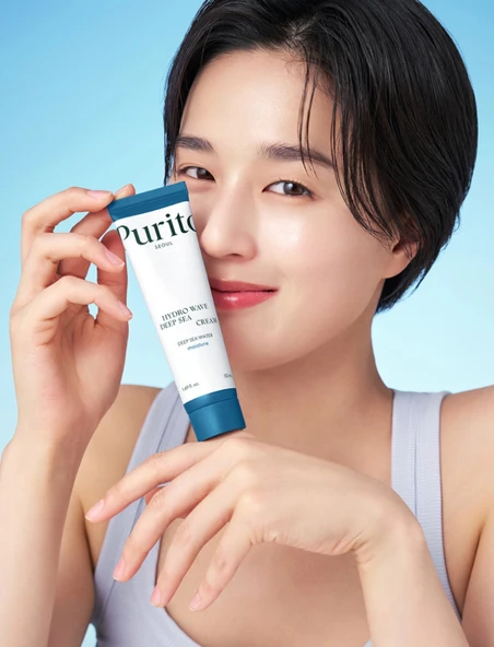 Purito - Hydro Wave Deep Sea Cream 50ml (GLOBALCARE) - Resim 5