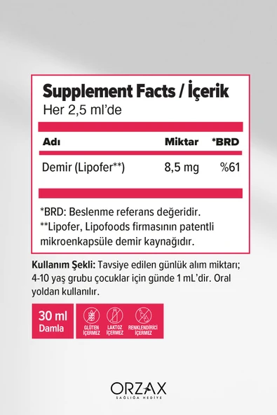 OCEAN Microfer Damla 30ml - 2