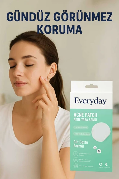EVERYDAY Akne Bandı 36 Adet / Bandı - Pimple Patch- Hidrokolloid Bant - 2
