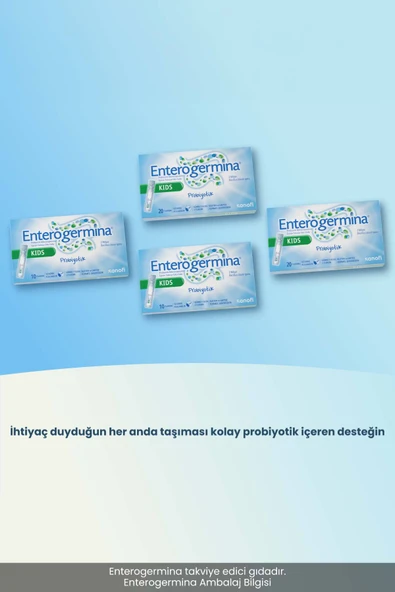 ENTEROGERMİNA Kids 20 Flakon 2 Adet - 7