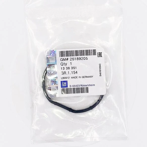 GM 25189205 TERMOSTAT ORİNGİ 55577072 ASTRA G-H-J-INSIGNIA-VECTRA C-ZAFIRA-MERIVA 1.6 Z16XEP-A16XER-Z16-A16LET 6338009-6338479-25189205-1338351 ürün görseli 1