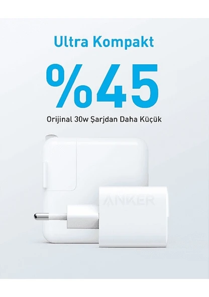 Anker 323 A2331 33 W Hızlı Şarj Adaptörü - TEŞHİR - 5