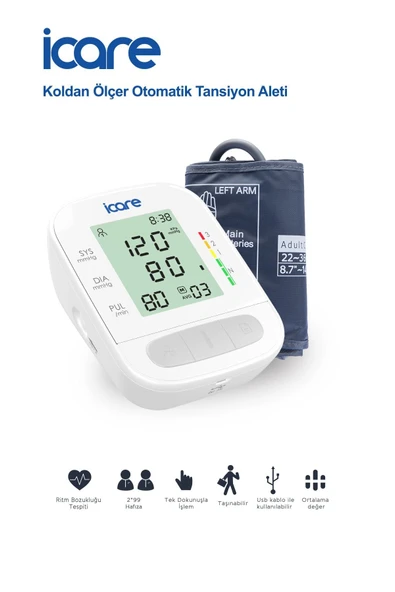 İCARE Koldan Ölçer Otomatik Tansiyon Aleti ürün görseli 1