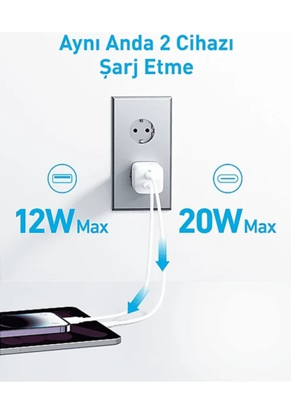 Anker 323 A2331 33 W Hızlı Şarj Adaptörü - TEŞHİR - 4
