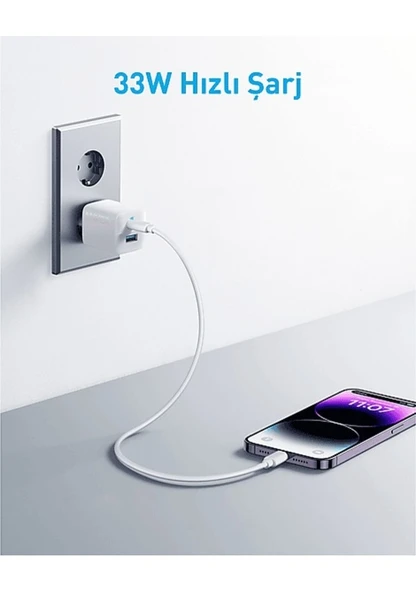 Anker 323 A2331 33 W Hızlı Şarj Adaptörü - TEŞHİR - 3