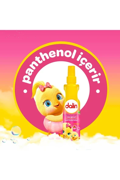 DALİN Badem Özlü Kolay Tarama Saç Spreyi 200 ml 2 ADET - 5