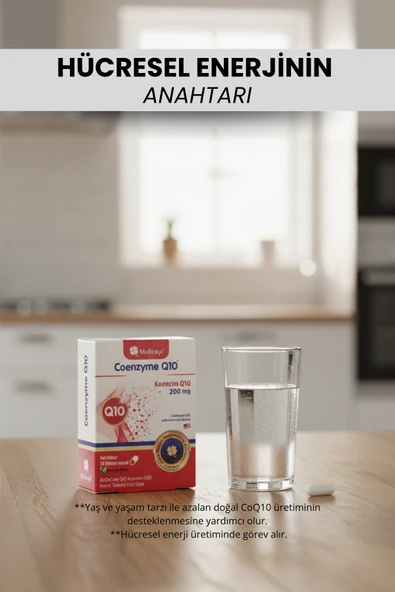 MEDİCAGO Koenzim Q10 200 mg 30 kapsül - Resim 3