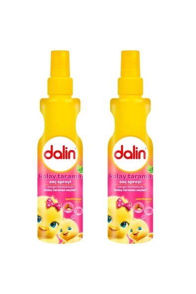 DALİN Badem Özlü Kolay Tarama Saç Spreyi 200 ml 2 ADET - 2