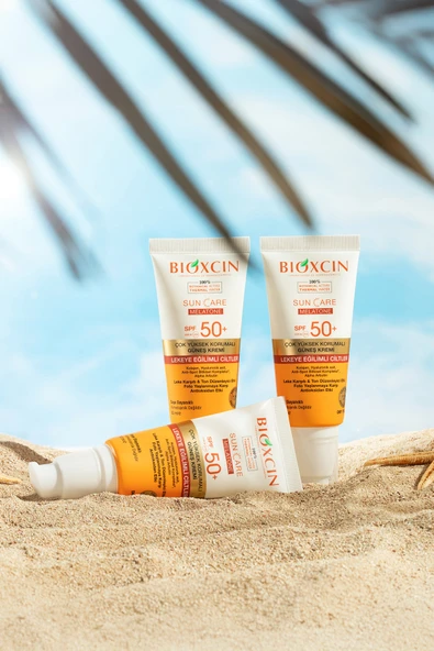 BİOXCİN Sun Care Lekeye Eğilimli Ciltler Spf 50 Güneş Kremi 50 ml - Alfa Arbutin, Kolajen, Hyaluronik Asit - Resim 7