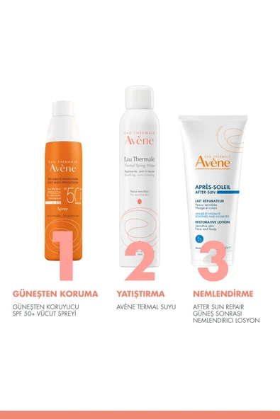 AVENE Güneşten Koruyucu SPF 50+ Vücut Spreyi 200 ml - Resim 6