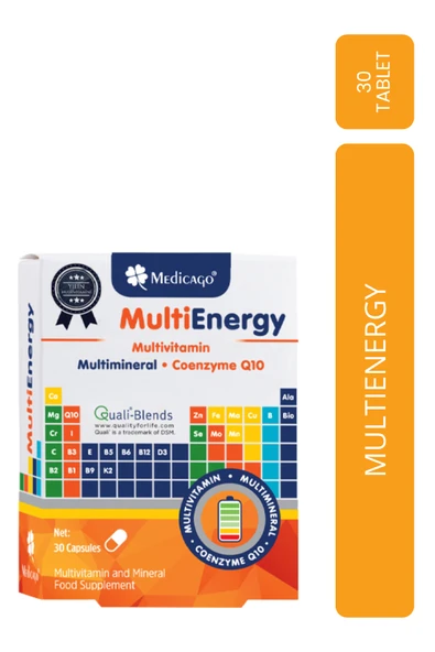 MEDİCAGO Multienergy 30 Tablet ürün görseli 1
