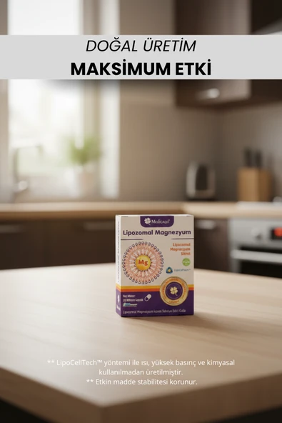 MEDİCAGO Lipozomal Magnezyum 30 Kapsül - Resim 3