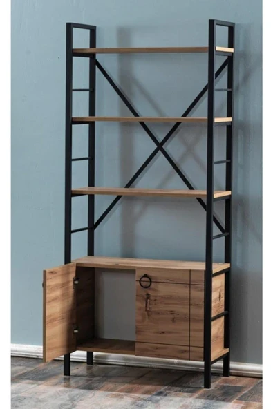 makbulce Yağmur Metal Kitaplık Ve Raf - Resim 3