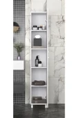 Makbulce Mimoza 5 Raflı Çok Amaçlı Banyo Dolabı - Resim 6