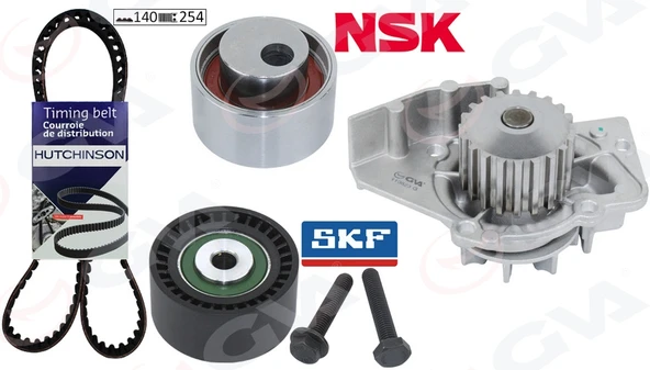 GVA 59WPK4321H DEVİRDAİMLİ EKSANTRİK GERGİ KİTİ 140x254 P206-306-PARTNER-BERLINGO-JUMPY-SCUDO-COROLLA 1.9D 98 DW8 0831.58-0831.59-0831.N2-0831.R7 ürün görseli 1