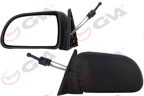 GVA 1013111 DIŞ DİKİZ AYNASI SOL RENAULT 9 / 11 BROADWAY 98> MEKANİK KUMANDALI 7700875890-7702258304-7702262014 ürün görseli 1